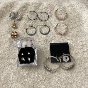 Costume Bundle of 9 Pairs of Earrings